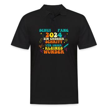 Parents : Scolaire, Enfant, École primaire, Première année, Inscription - Polo Homme - noir - Devant - Kai (181cm)