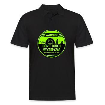Avertissement de carpe - Polo Homme - noir - Devant - Kai (181cm)