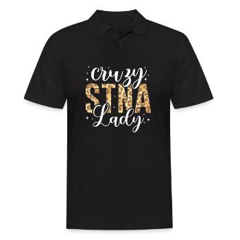 Dame folle de STNA - Polo Homme - noir - Devant - Kai (181cm)