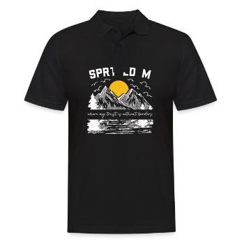 Spirit Lead Me Sprt ld m Église de Jésus-Christ - Polo Homme - noir - Devant - Kai (181cm)