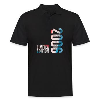 2006 Limited Edition Birthday Gift 2006 - Men's Polo Shirt - black - Front - Kai (181cm)