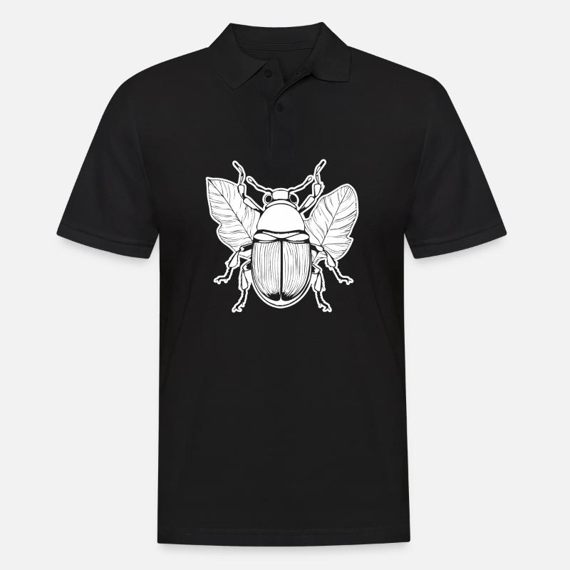 Insectes, bestioles, arthropodes - Polo Homme - noir