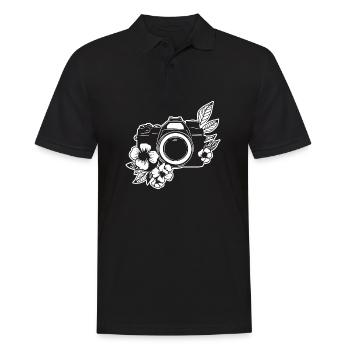 Photographer Photography Photography Camera - Men's Polo Shirt - black - Front - Kai (181cm)