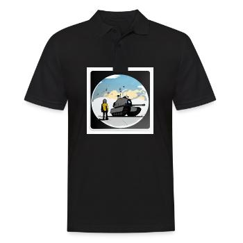 Skybound Tank Warrior - Polo Homme - noir - Devant - Kai (181cm)