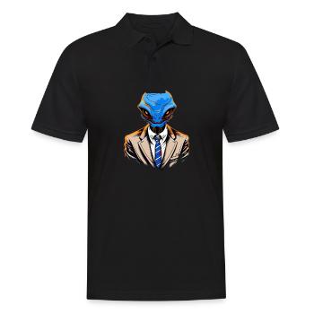 Cosmic Chic - Polo Homme - noir - Devant - Kai (181cm)
