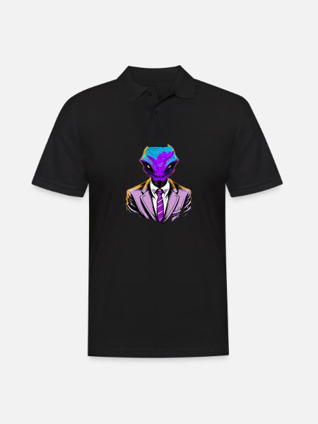 Alien Couture - Polo Homme - noir