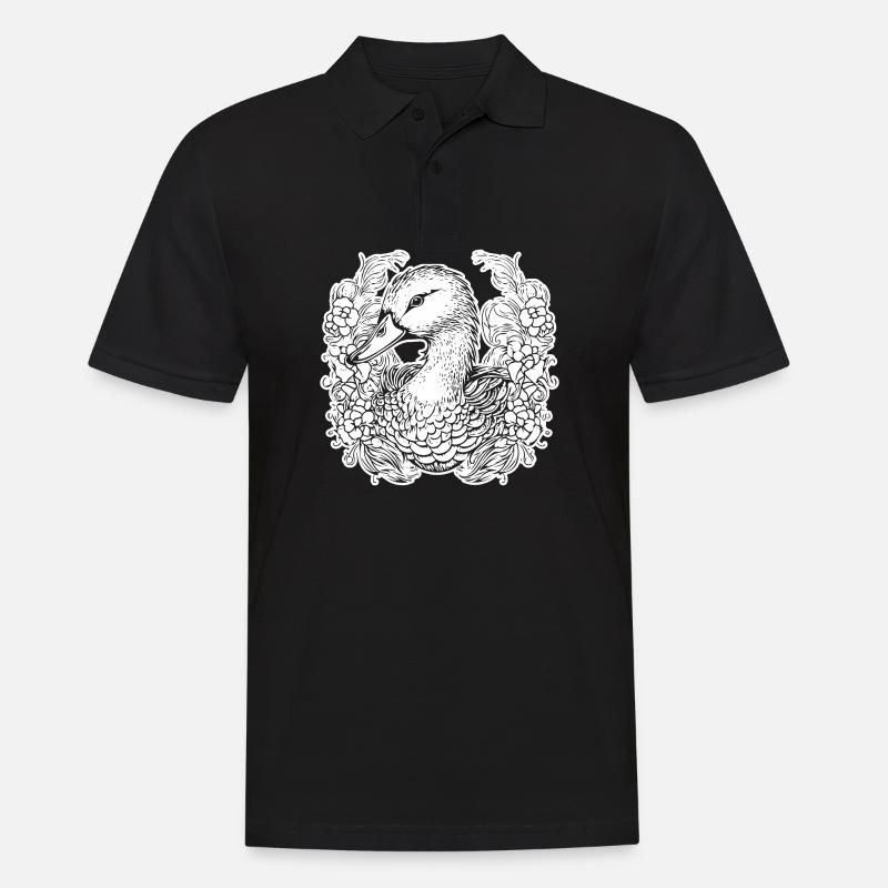 Canard Oiseaux Canards - Polo Homme - noir