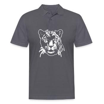 Panther Predator Jungle Wildcat - Polo Homme - charbon - Devant - Nico (186cm)