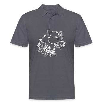 Panther Predator Jungle Wildcat - Polo Homme - charbon - Devant - Nico (186cm)