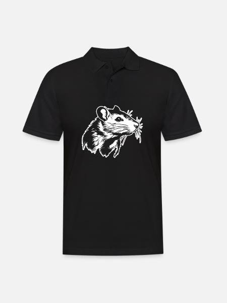 Rat, Mouse, Rodent, Rats - Men's Polo Shirt - black