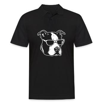 Pitbull - Polo Homme - noir - Devant - Kai (181cm)