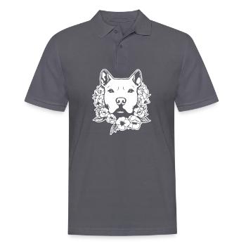 Pitbull - Polo Homme - charbon - Devant - Nico (186cm)