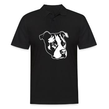Pitbull - Polo Homme - noir - Devant - Kai (181cm)