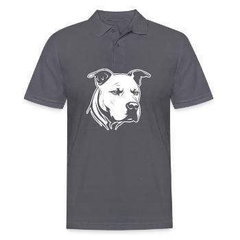 Pitbull - Polo Homme - charbon - Devant - Nico (186cm)