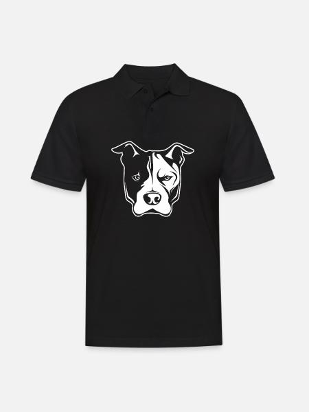 Pitbull - Polo Homme - noir