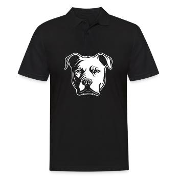 Pitbull - Polo Homme - noir - Devant - Kai (181cm)