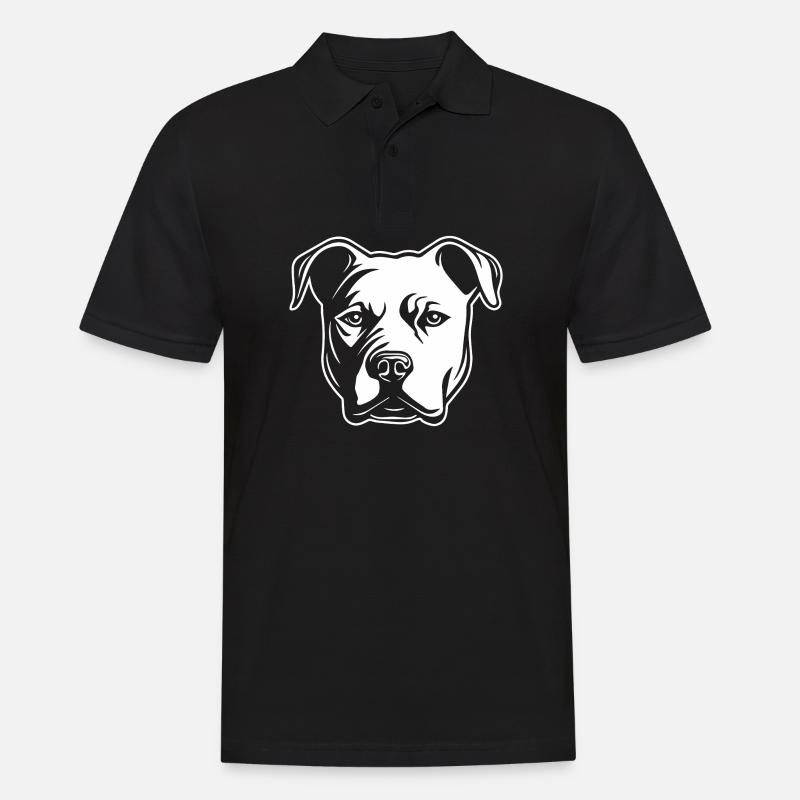 Pitbull - Polo Homme - noir