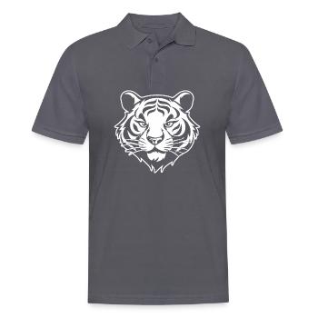 Tigre Big Cat - Polo Homme - charbon - Devant - Nico (186cm)