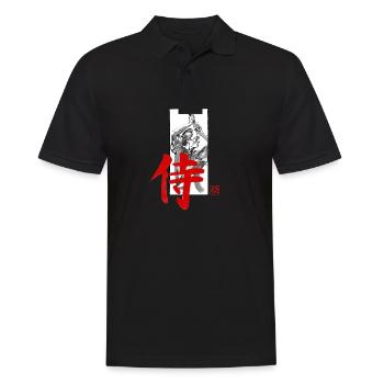 kumitate samurai 04 - Polo Homme - noir - Devant - Kai (181cm)