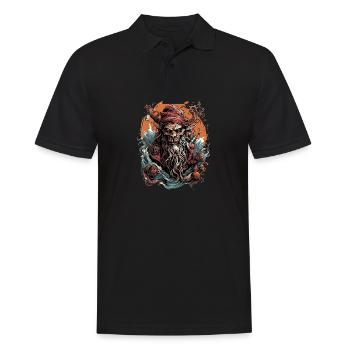 Forgotten Demon World - Men's Polo Shirt - black - Front - Kai (181cm)