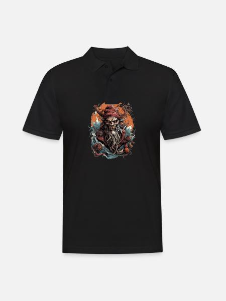 Forgotten Demon World - Men's Polo Shirt - black