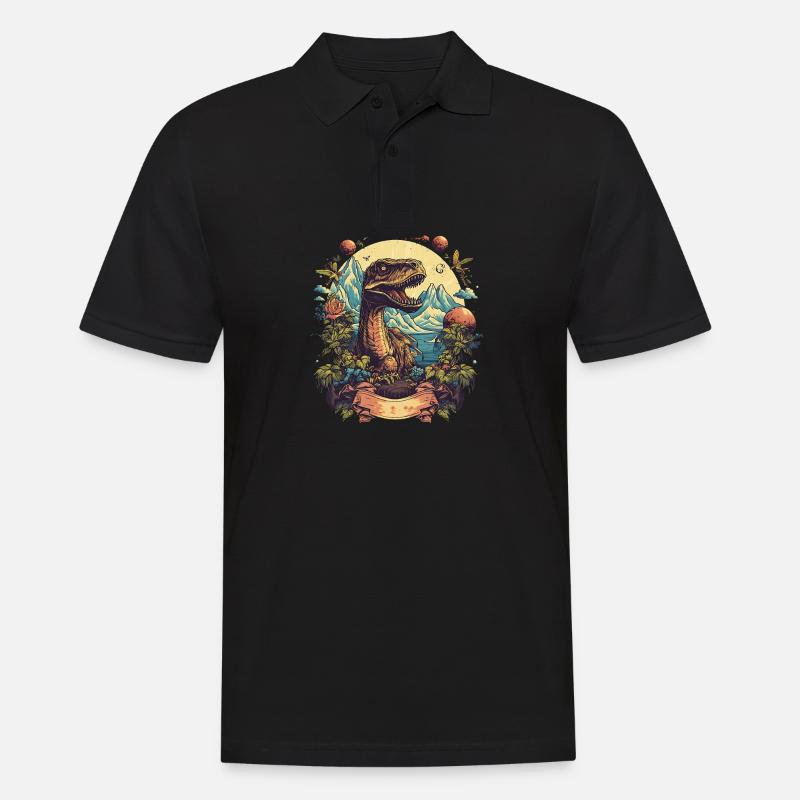 Monströse Verlockung - Männer Poloshirt - Schwarz