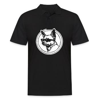 Chihuahua - Polo Homme - noir - Devant - Kai (181cm)