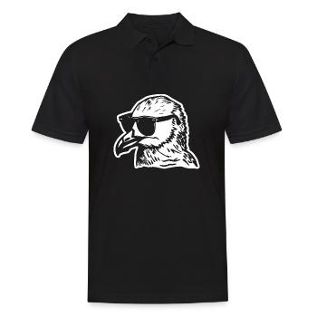 Mouette - Polo Homme - noir - Devant - Kai (181cm)