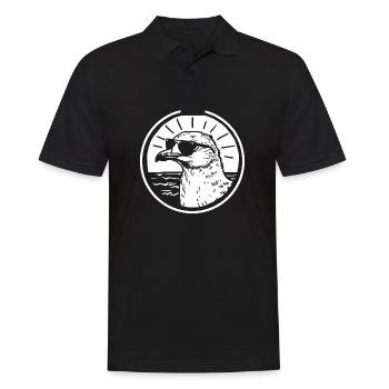 Mouette - Polo Homme - noir - Devant - Kai (181cm)