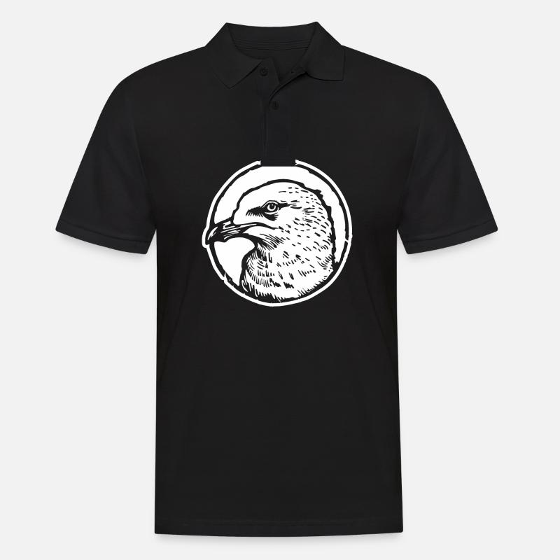 Mouette - Polo Homme - noir