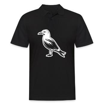 Mouette - Polo Homme - noir - Devant - Kai (181cm)