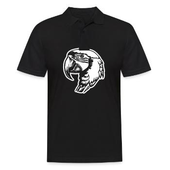 Perroquet oiseau - Polo Homme - noir - Devant - Kai (181cm)