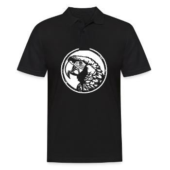 Perroquet oiseau - Polo Homme - noir - Devant - Kai (181cm)