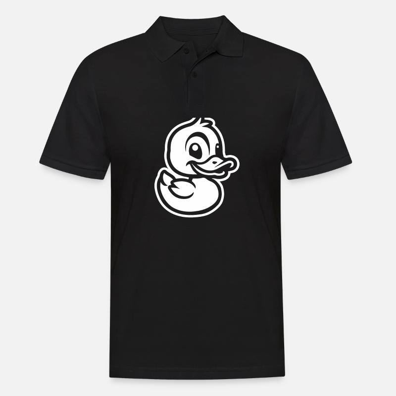 Duck Ducks - Men's Polo Shirt - black