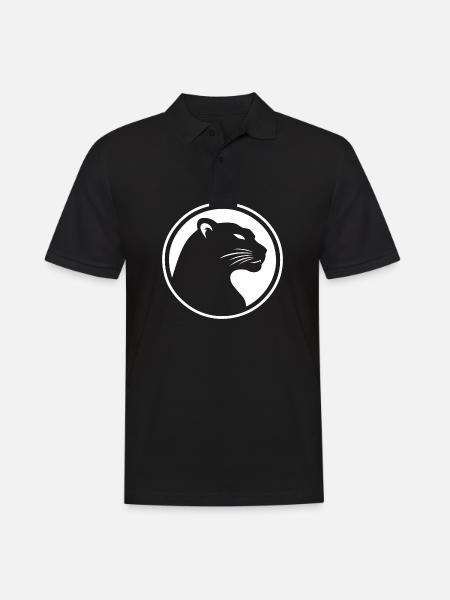Panther - Men's Polo Shirt - black