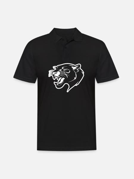 Panther - Men's Polo Shirt - black