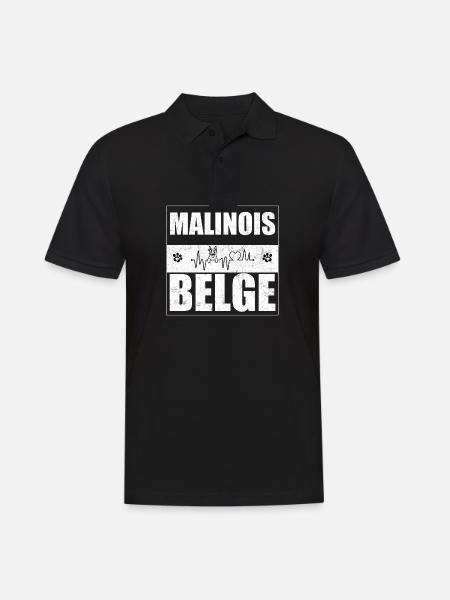 Belgian Malinois Belgian Malinois - Men's Polo Shirt - black