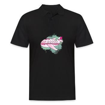 Avion - Polo Homme - noir - Devant - Kai (181cm)