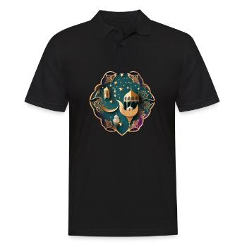 Cadeau du Ramadan Aïd Moubarak Islam Allah Musulman - Polo Homme - noir - Devant - Kai (181cm)