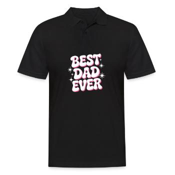 Best Dad Ever - Polo Homme - noir - Devant - Kai (181cm)