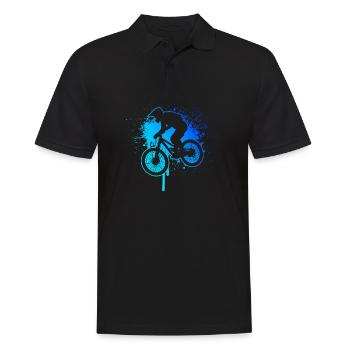 Vététistes Cyclisme Cyclisme Cyclisme Homme - Polo Homme - noir - Devant - Kai (181cm)