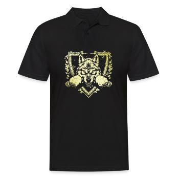 Boxer loup - Polo Homme - noir - Devant - Kai (181cm)