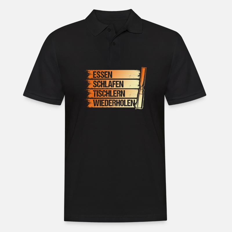 Carpenter, Carpenter, Carpenter - Men's Polo Shirt - black