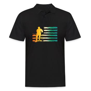 Joueurs de hockey sur glace Hockey sur glace - Polo Homme - noir - Devant - Kai (181cm)