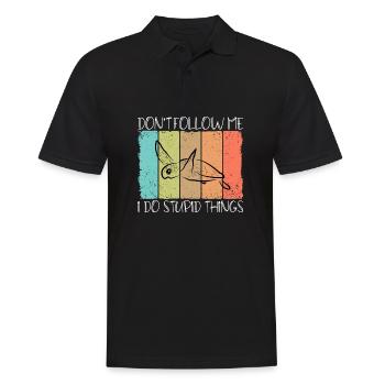 Tortues - Polo Homme - noir - Devant - Kai (181cm)