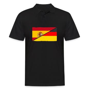 Espagnols Allemagne Espagne - Polo Homme - noir - Devant - Kai (181cm)