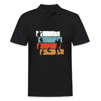 Pêche pêche - Polo Homme - noir - Devant - Kai (181cm)