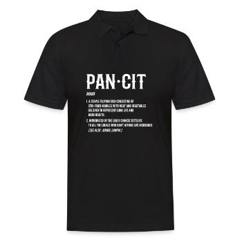 Pancit. Essensliebhaber Gift - Männer Poloshirt - Schwarz - Vorne - Kai (181cm)