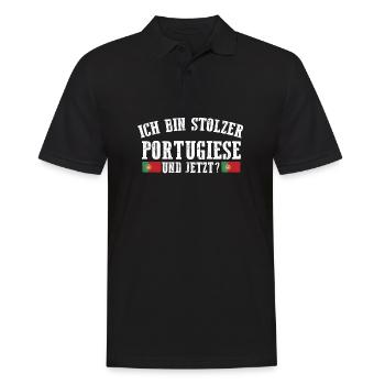 Portugal portugais - Polo Homme - noir - Devant - Kai (181cm)