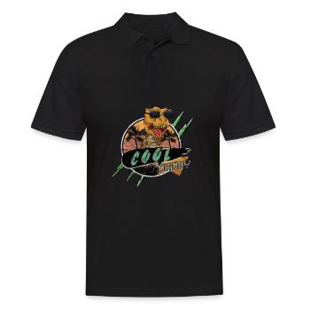 Cadeau d'été Dino Daddy - Polo Homme - noir - Devant - Kai (181cm)